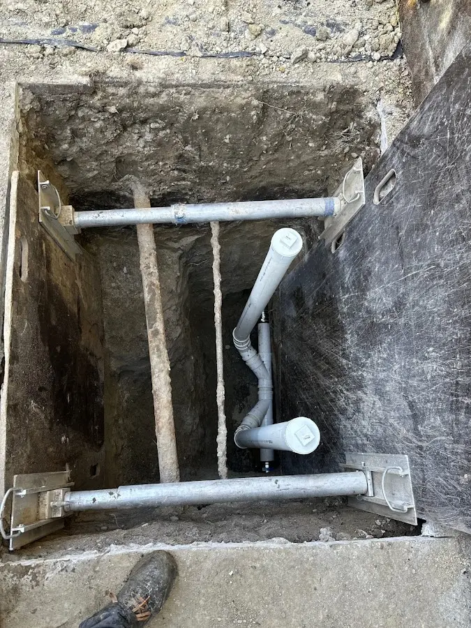 Experienced plumber completing Gas Line Repair work in Wright